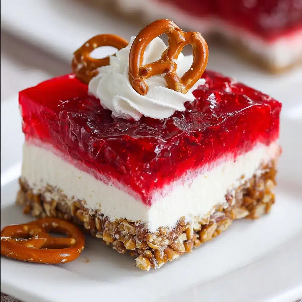 Cranberry Pretzel Salad Recipe - Recipe Image