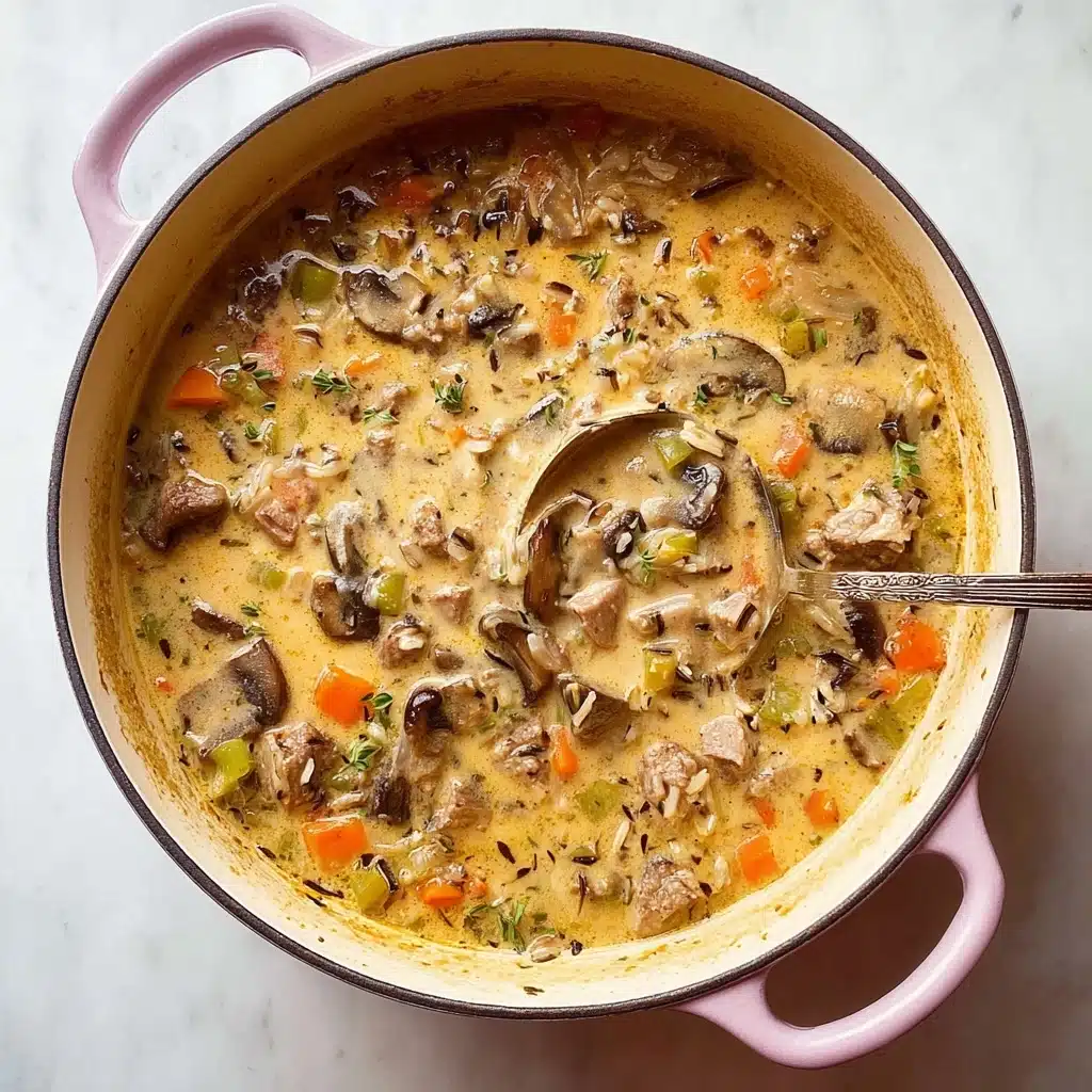 Leftover Beef and Wild Rice Soup Recipe - Recipe Image