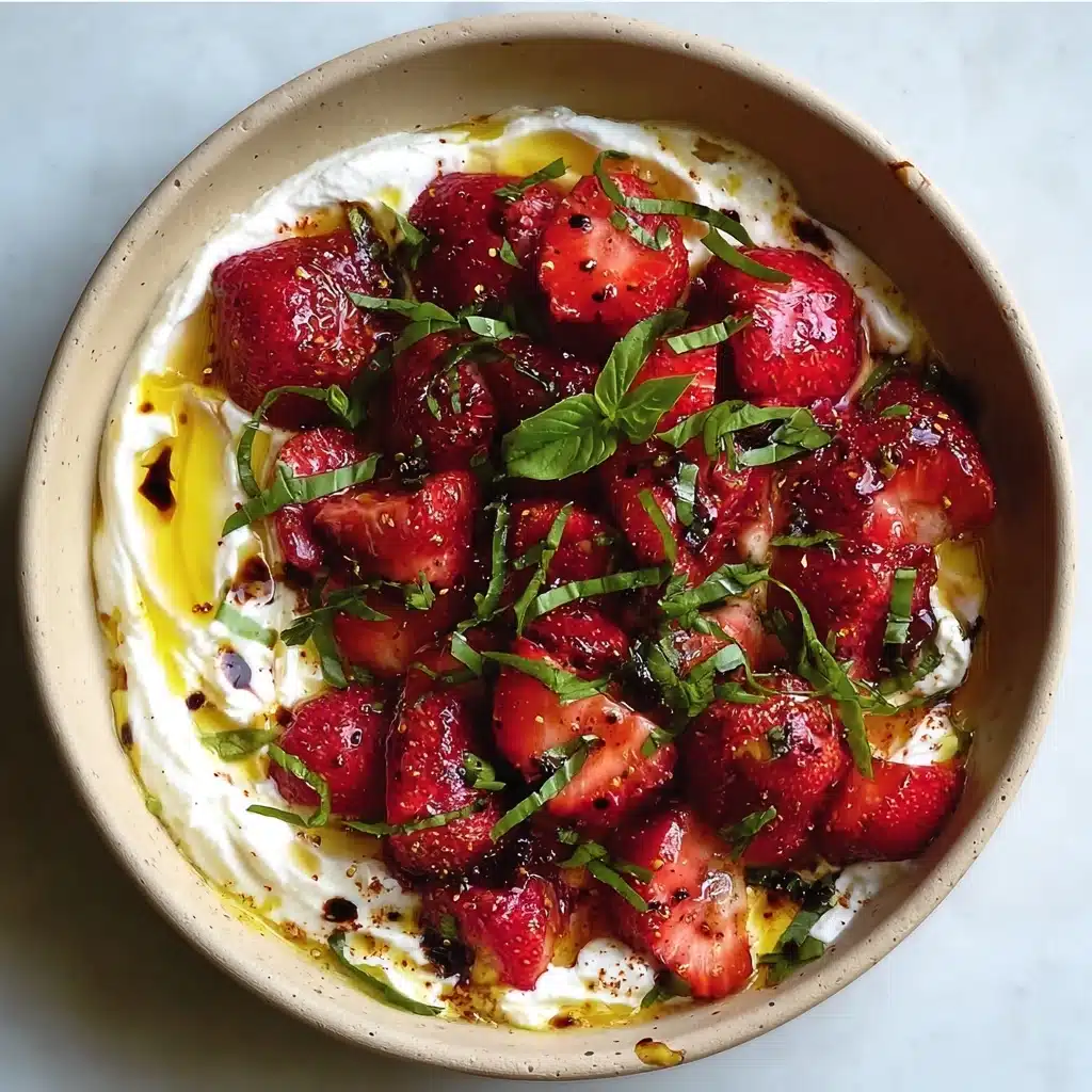 Whipped Feta Dip with Roasted Strawberries Recipe - Recipe Image
