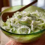 Creamy Cucumber Salad Recipe