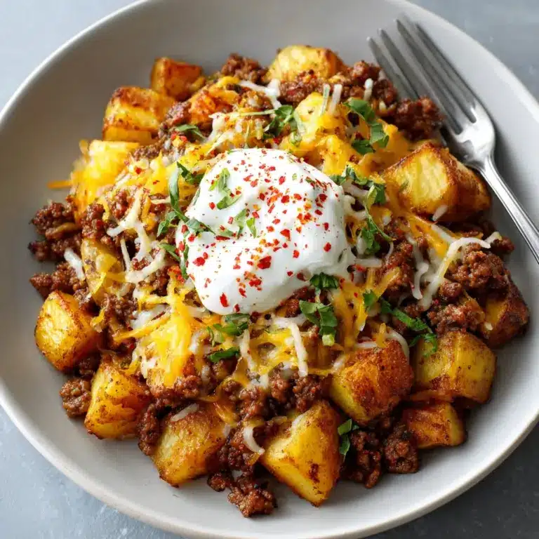 Ground Beef and Potatoes Casserole Recipe