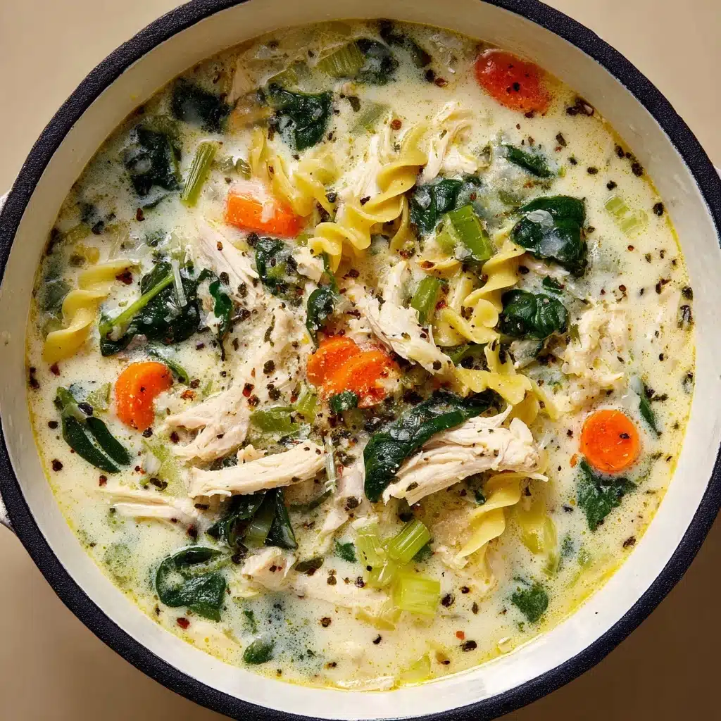 White Lasagna Soup with Chicken Recipe