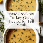 Crockpot Turkey Gravy Recipe