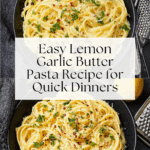 Lemon Butter Garlic Pasta Sauce (Pasta al Limone) Recipe