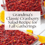 Grandma's Cranberry Salad Recipe