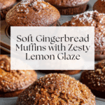 Glazed Gingerbread Muffins Recipe