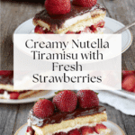 Nutella Tiramisu with Strawberries Recipe