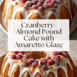 Cranberry-Almond Pound Cake Recipe
