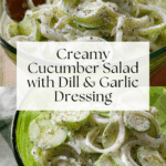 Creamy Cucumber Salad Recipe