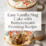 Vanilla Mug Cake Recipe