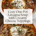 Mouthwatering One Pot Lasagna Soup - Alrightwithme Recipe