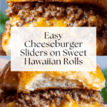 Cheeseburger Sliders with Hawaiian Rolls (30 Min) Recipe