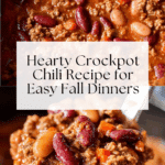 Crockpot Chili Recipe