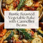 Rustic Roasted Vegetable Bake with Cannellini Beans Recipe