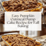 Pumpkin Oatmeal Dump Cake Recipe