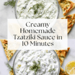 Easy 10 Minute Healthy Tzatziki Sauce Recipe