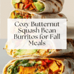 Butternut Squash Bean Burritos Recipe