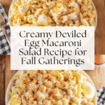 Deviled Egg Macaroni Salad Recipe