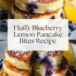 Blueberry Lemon Pancake Bites Recipe