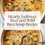 Leftover Beef and Wild Rice Soup Recipe