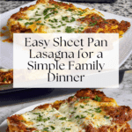 Sheet Pan Lasagna Recipe