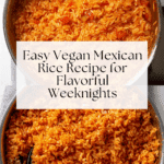 Easy Vegan Mexican Rice Recipe