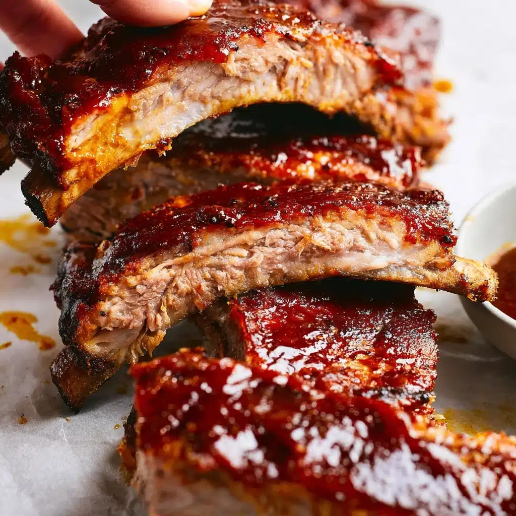 Easy & Tender Slow Cooker Ribs Recipe - Recipe Image