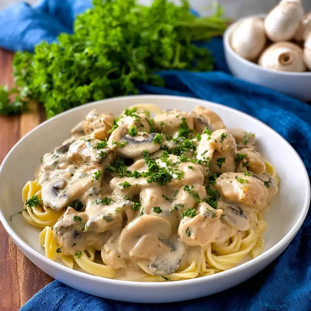 Creamy Chicken Stroganoff Recipe - Recipe Image