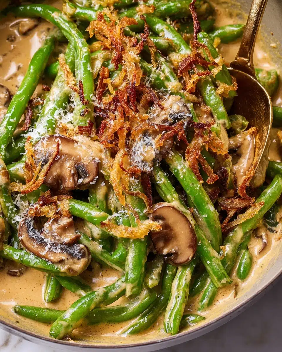 Green Bean Casserole Recipe from Scratch! Recipe - Recipe Image