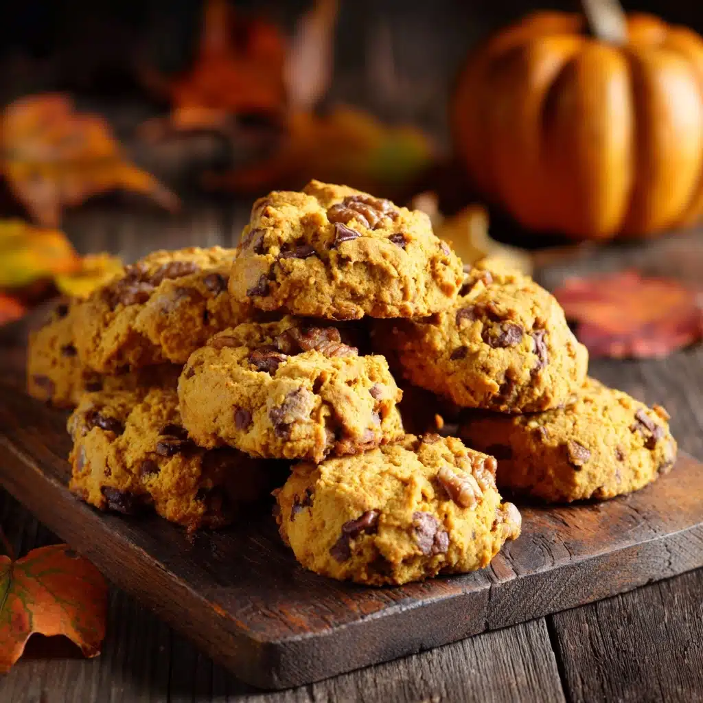 Pumpkin Oatmeal Cookies - Healthy, Soft and Chewy Recipe - Recipe Image