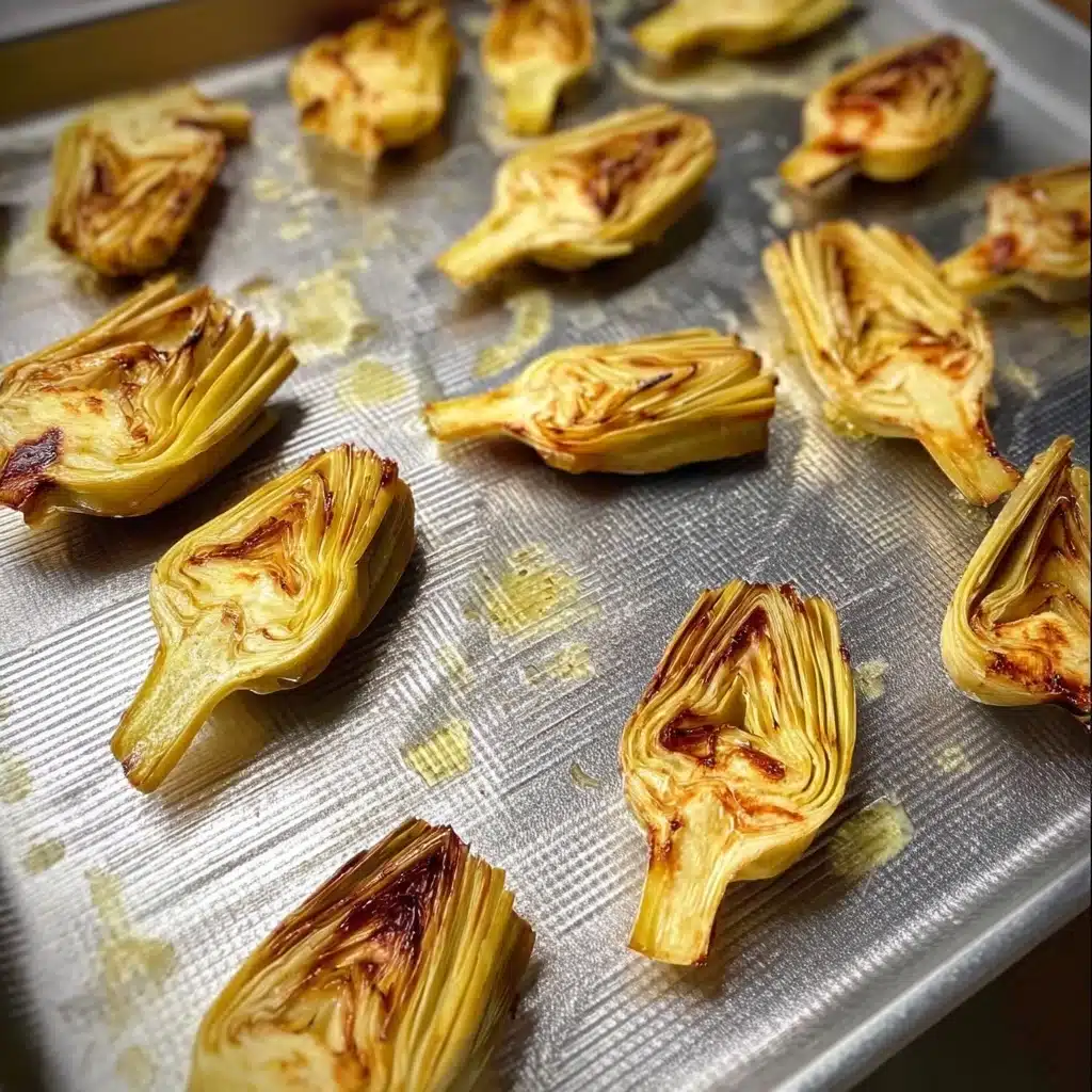 Parmesan Crusted Artichokes Recipe - Recipe Image