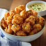 Crispy Mini Bloomin’ Onions with Buttermilk Ranch Recipe
