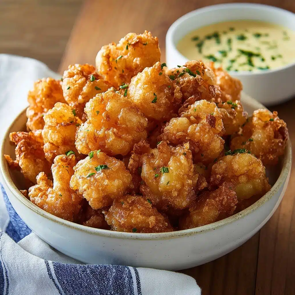 Crispy Mini Bloomin’ Onions with Buttermilk Ranch Recipe - Recipe Image