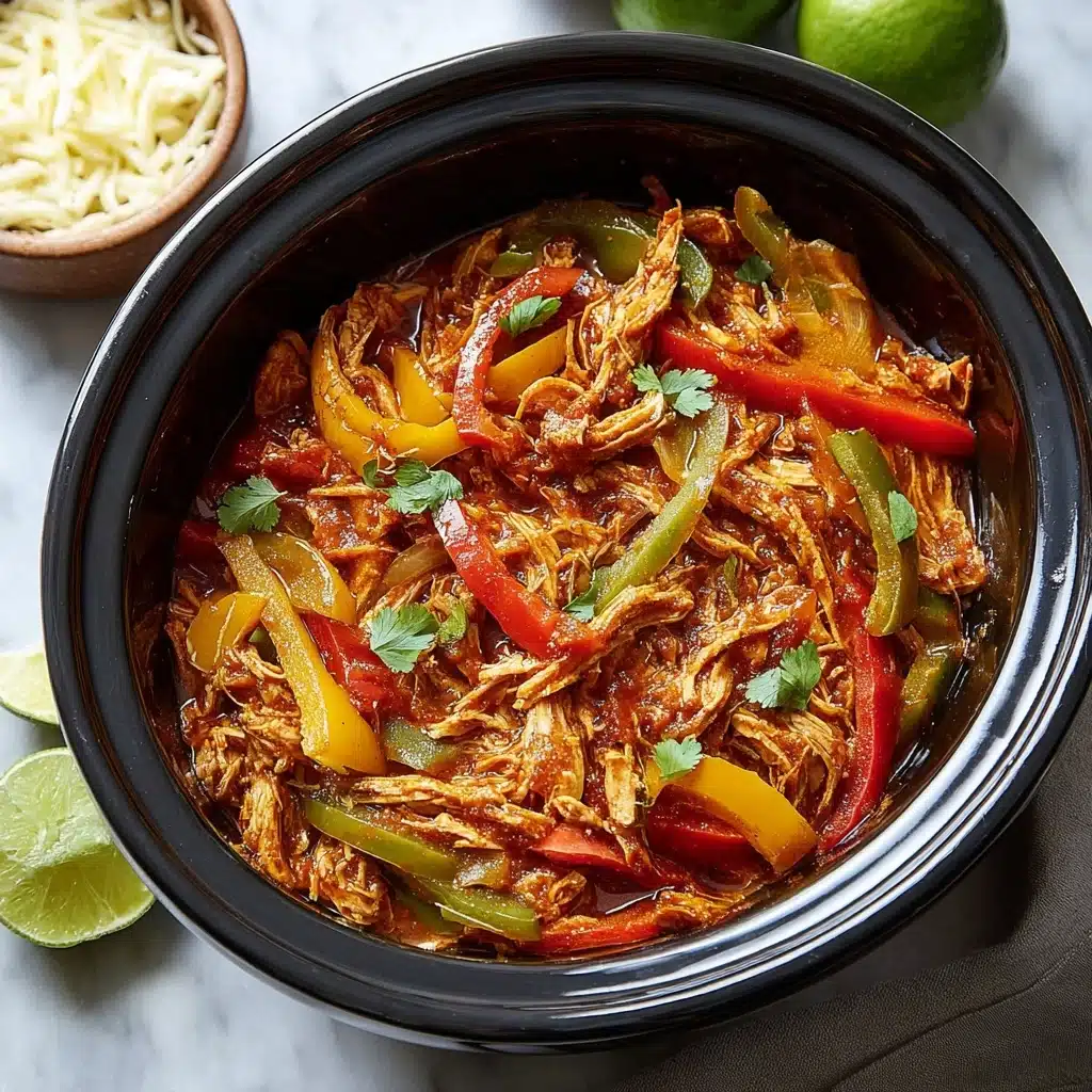 Crockpot Chicken Fajitas: Tex-Mex Made Simple Recipe - Recipe Image