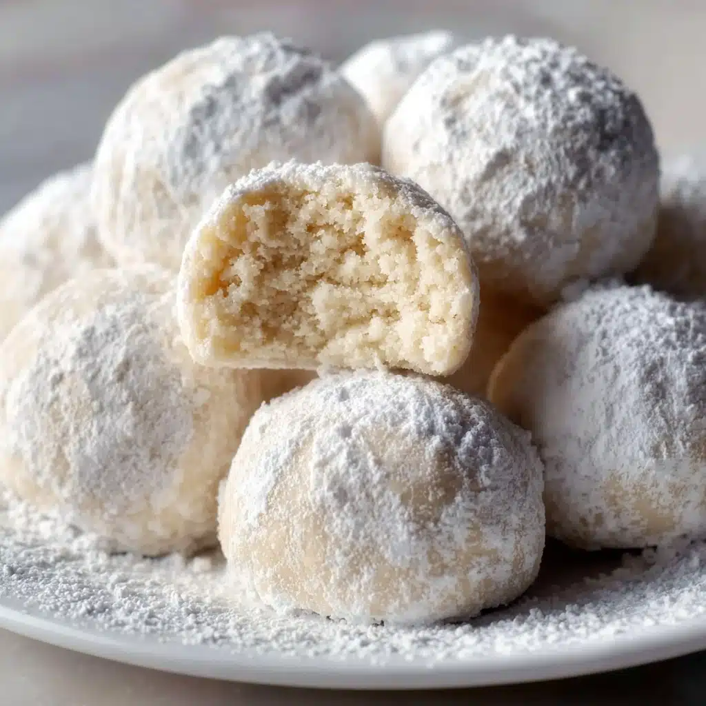 Sweetened Condensed Milk Snowball Cookies Recipe - Recipe Image