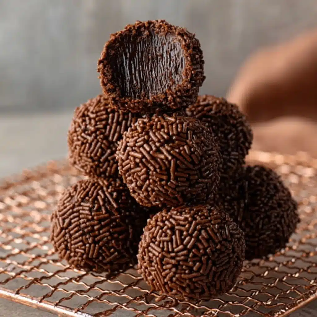 Juicy Orange Chocolate Christmas Truffles Recipe - Recipe Image