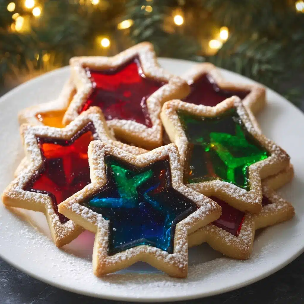 Stained Glass Cookies Recipe - Recipe Image