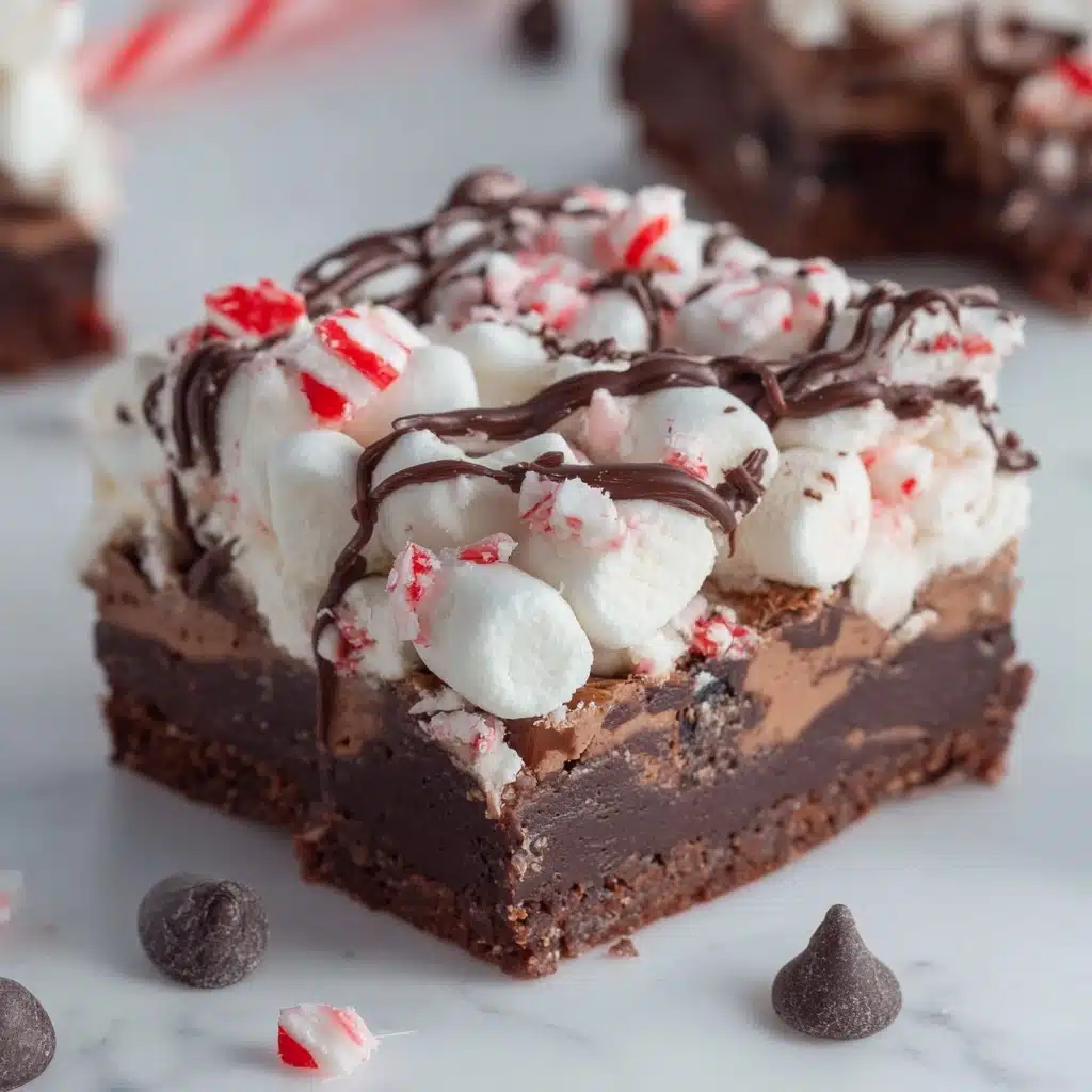 Hot Chocolate Peppermint Fudge! Recipe - Recipe Image