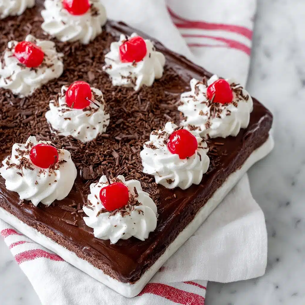 Black Forest Texas Sheet Cake Recipe - Recipe Image