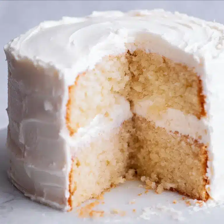 Moist White Cake Recipe