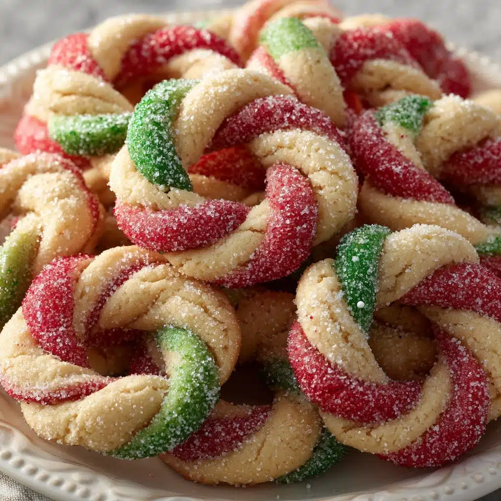 Twisted Christmas Cookies Recipe - Recipe Image