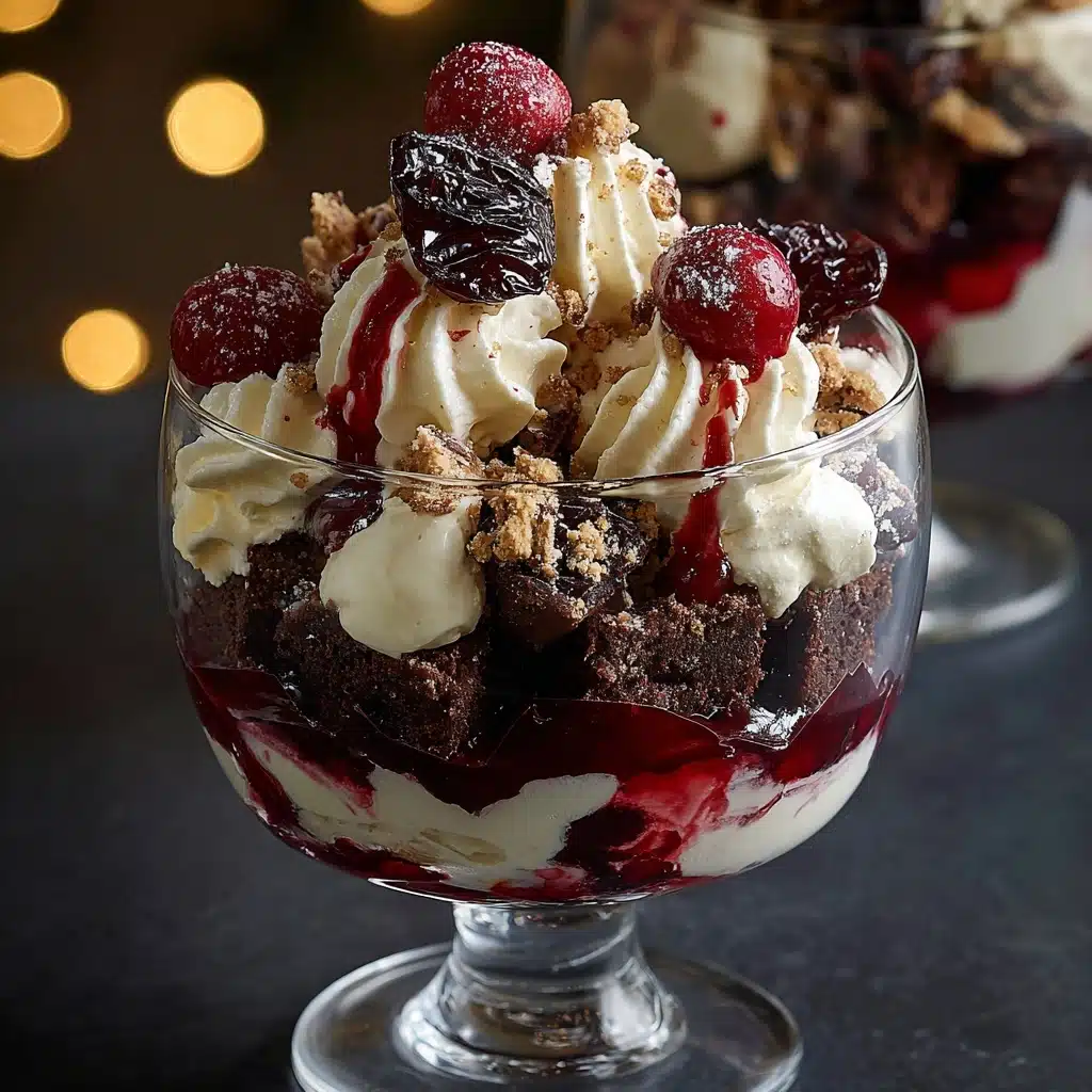 Black Forest Trifle for Christmas Recipe - Recipe Image