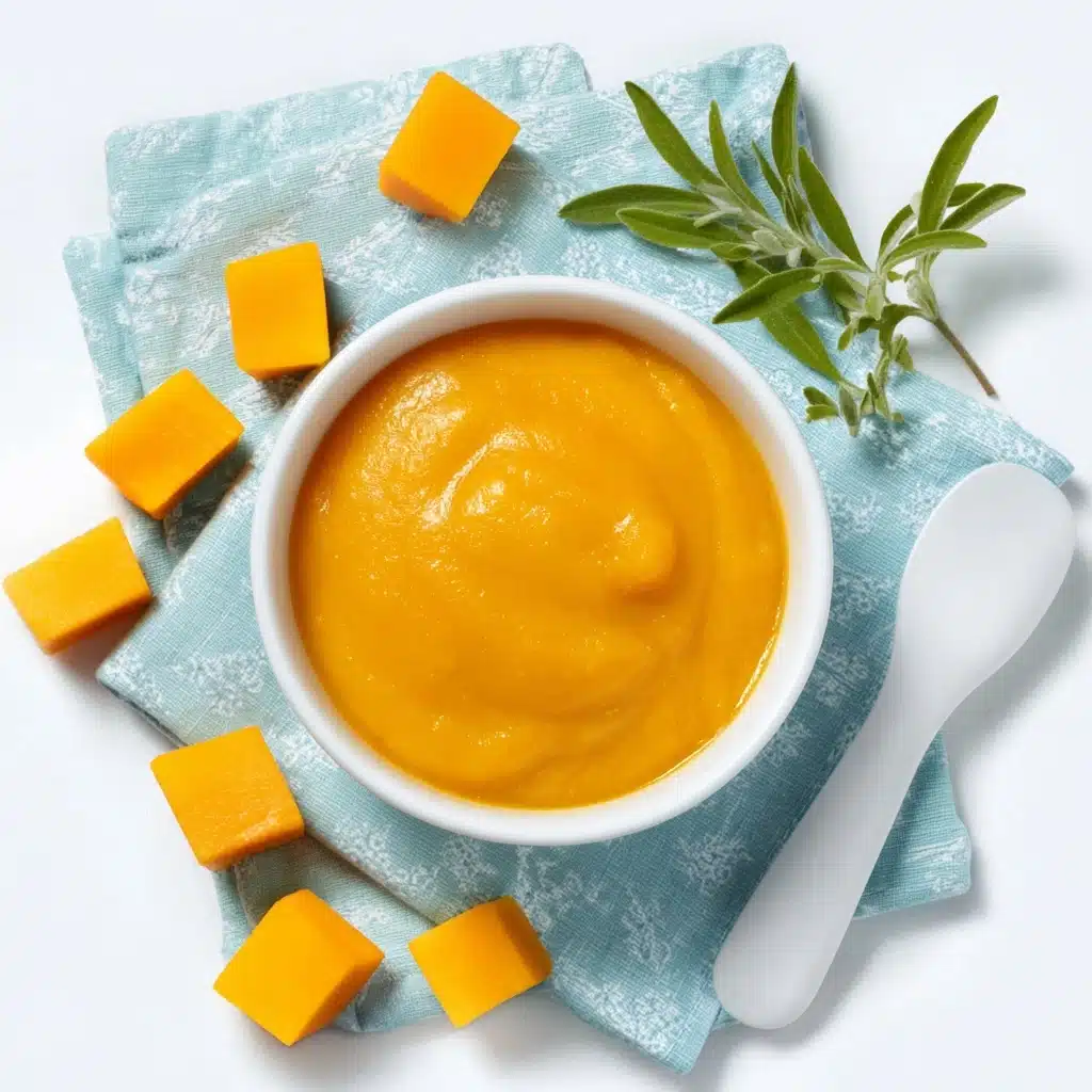The Best Butternut Squash Baby Food with Thyme Recipe - Recipe Image