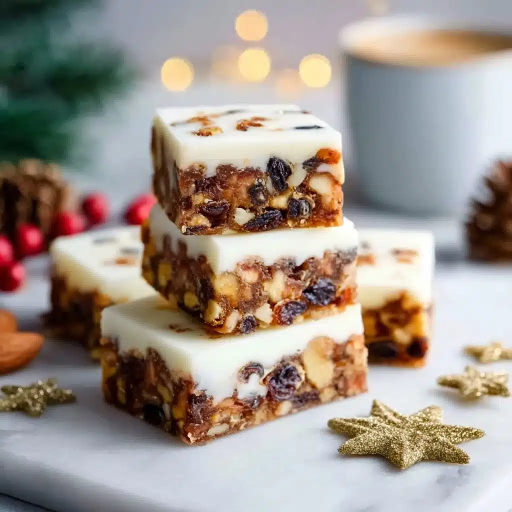 Festive Christmas Fruitcake Traybake: A Holiday Delight Recipe - Recipe Image