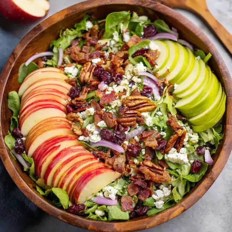 Fall Salad with Apple Cider Vinaigrette Recipe