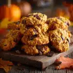 Pumpkin Oatmeal Cookies - Healthy, Soft and Chewy Recipe