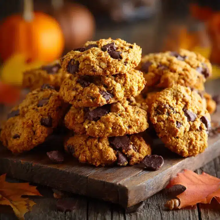 Pumpkin Oatmeal Cookies - Healthy, Soft and Chewy Recipe