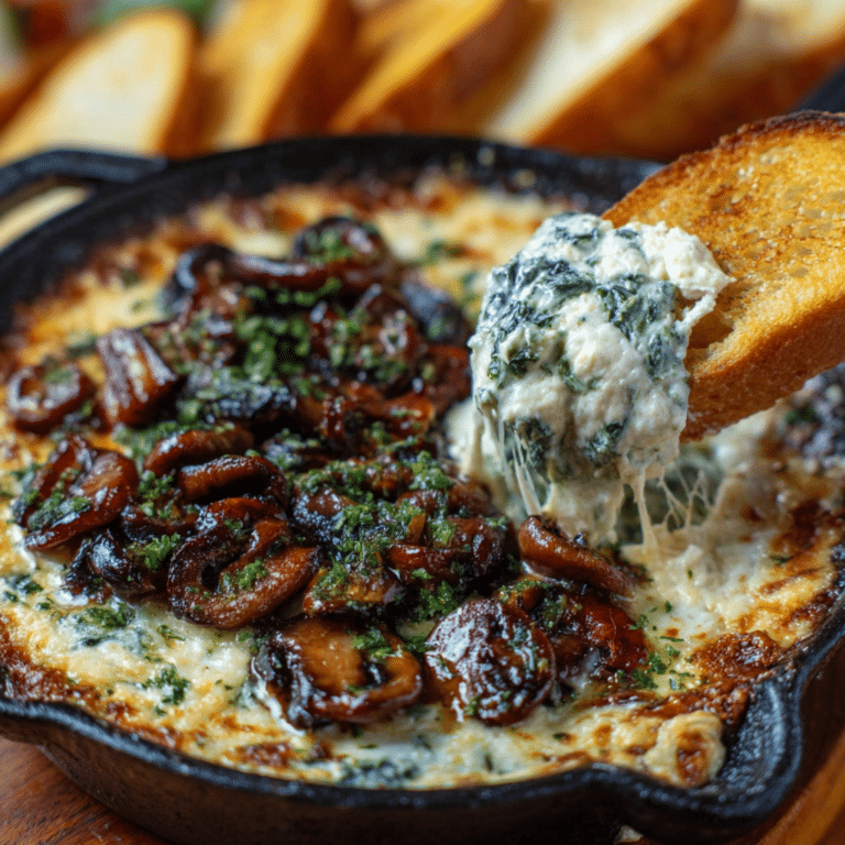 Stuffed Mushroom Dip Recipe