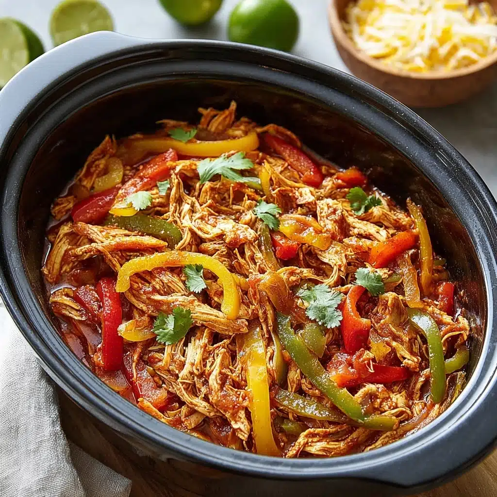 Crockpot Chicken Fajitas: Tex-Mex Made Simple Recipe