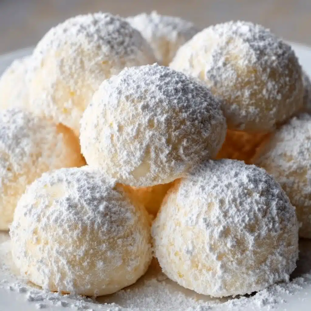 Sweetened Condensed Milk Snowball Cookies Recipe - Recipe Image